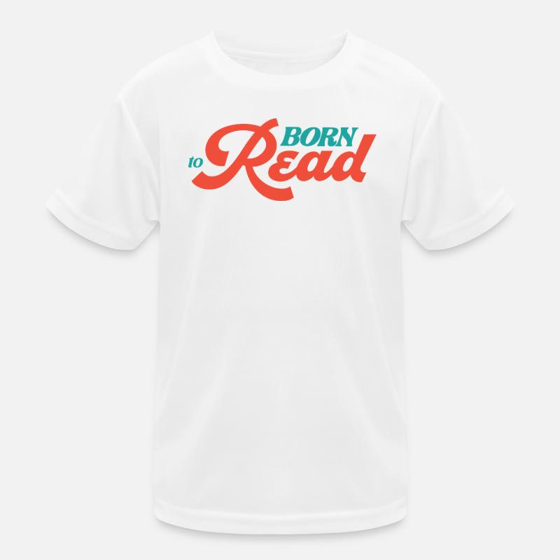 Né pour lire T-shirt sport Enfant