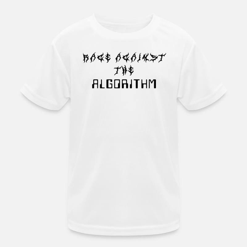 Rage against the Algorithm Kinder Funktions-T-Shirt