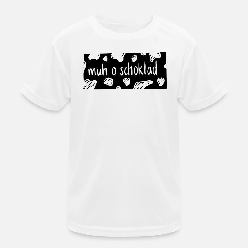 Muh o Schoklad Kids Functional T-Shirt