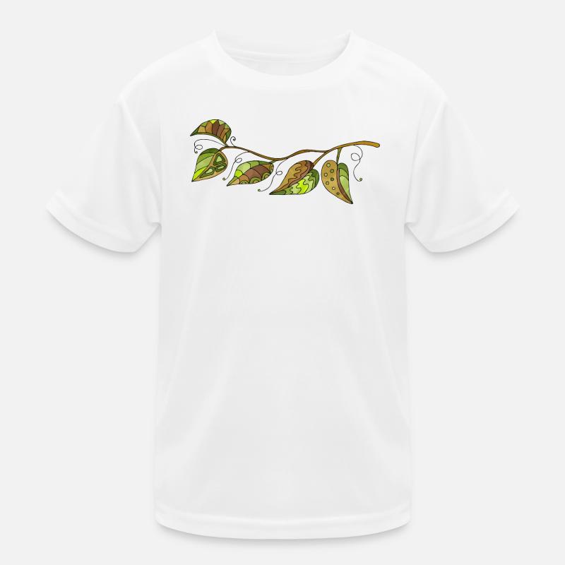 feuilles T-shirt sport Enfant