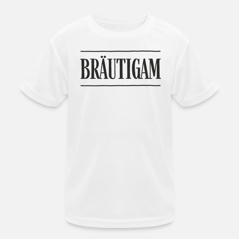 Bräutigam – Hochzeit & Junggesellenabschied Kinder Funktions-T-Shirt