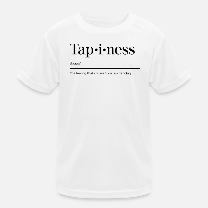 Tap Dance Shirt Kinder Funktions-T-Shirt
