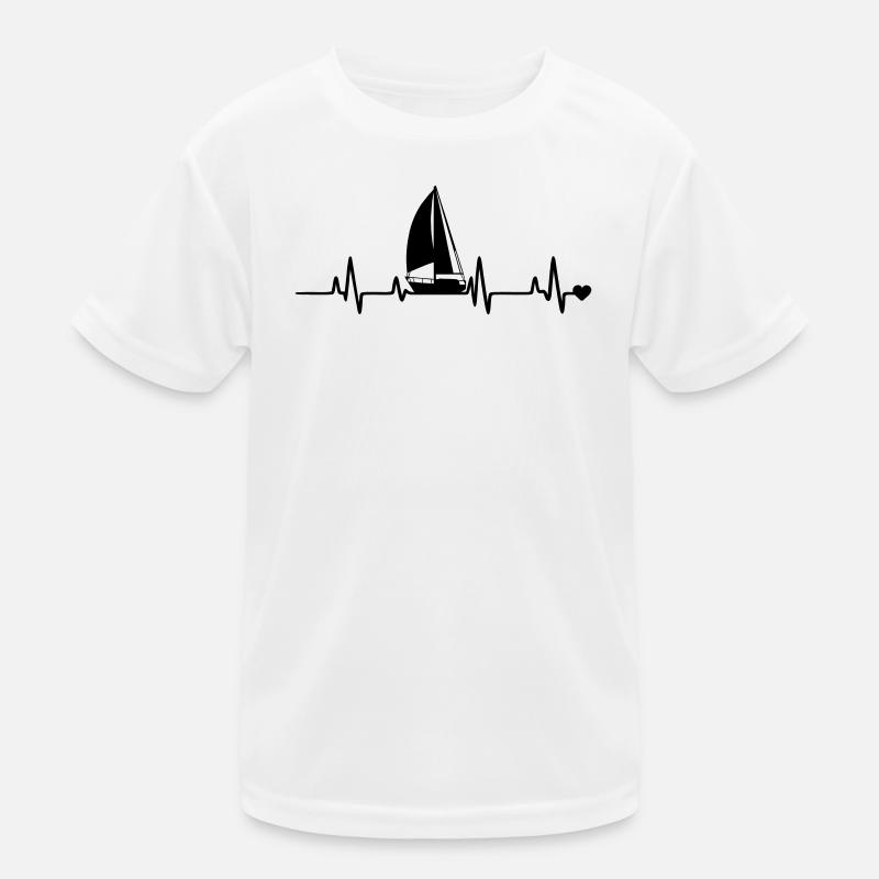 Sailboat Kids Functional T-Shirt