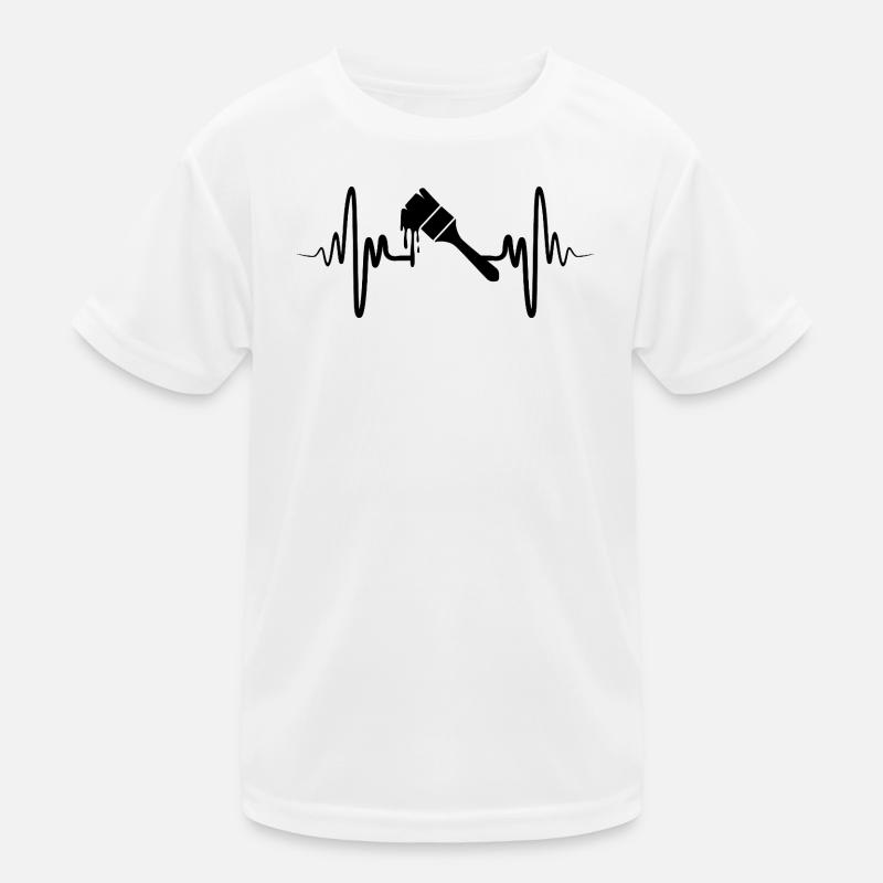 Pinceaux de peintre T-shirt sport Enfant