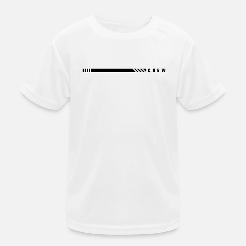 CREW Kinder Funktions-T-Shirt
