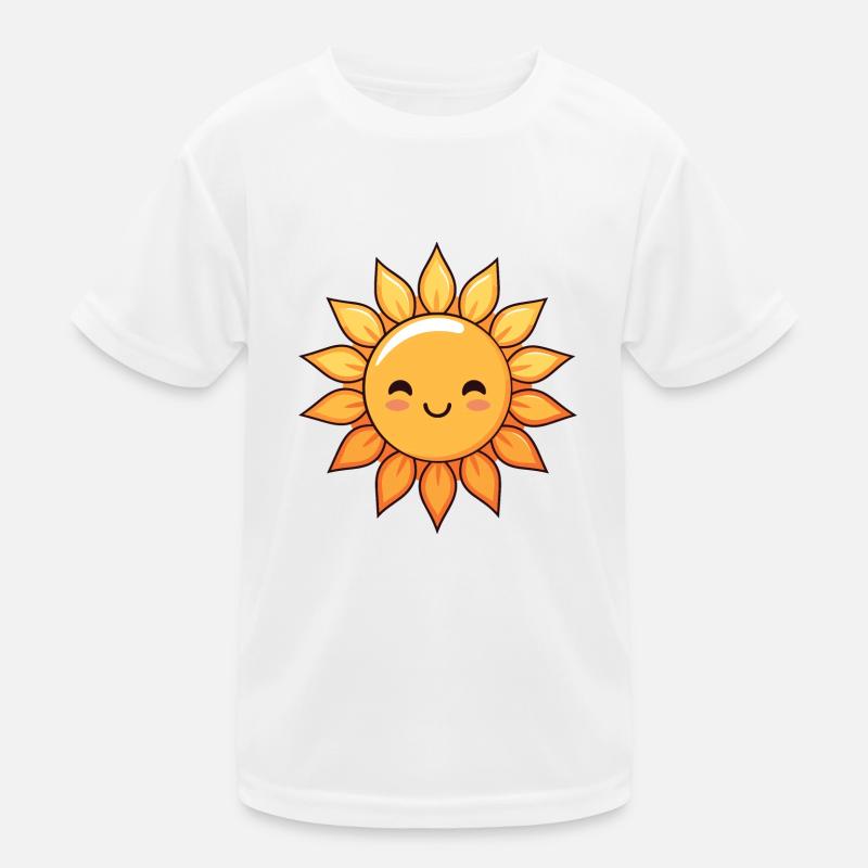 Laughing Sun Summer Fun Gift Kids Functional T-Shirt