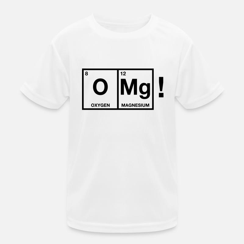 OMG periodic system Kinder Funktions-T-Shirt