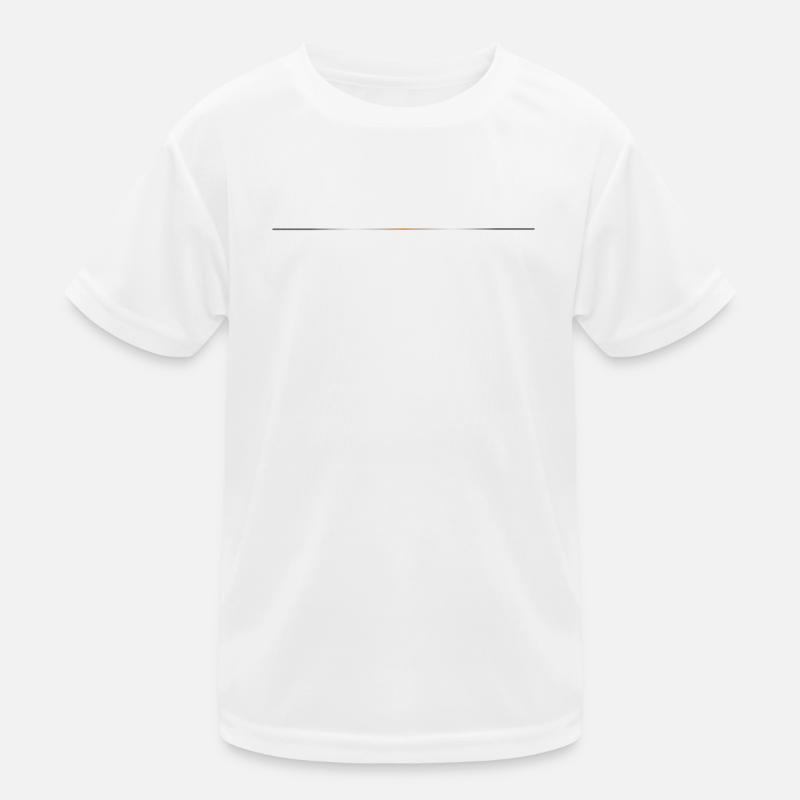 Line with color gradient Kids Functional T-Shirt