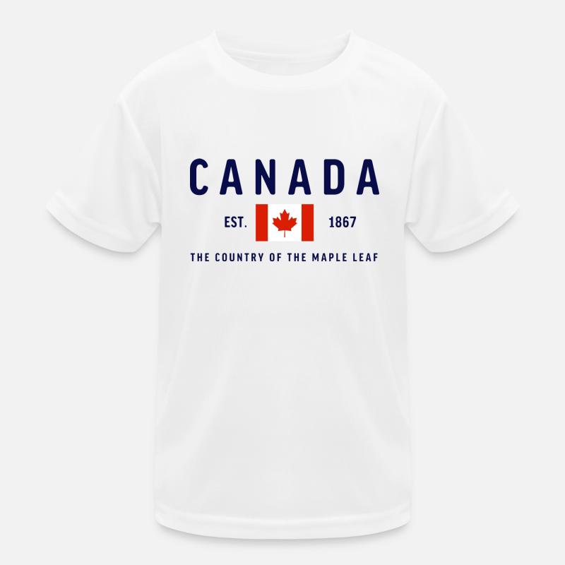 Canada Est 1867 Classique T-shirt sport Enfant