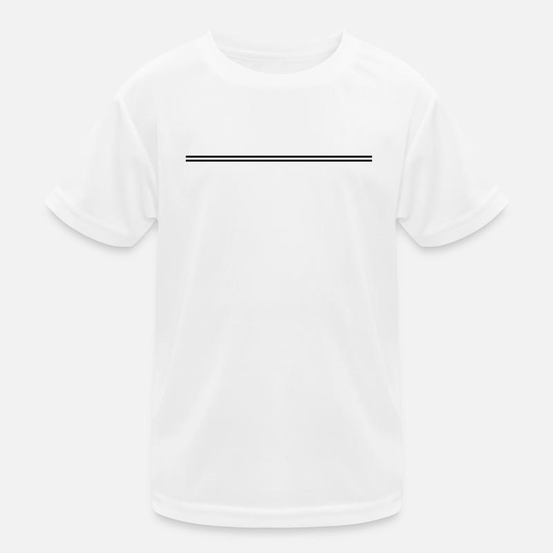 Linie Symbol Kinder Funktions-T-Shirt