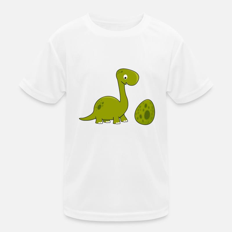 Petit bébé de frères et sœurs Dino oeuf dinosaure T-shirt sport Enfant