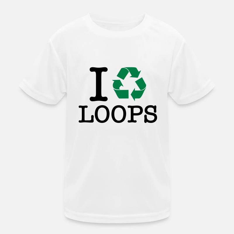Ich bereite Schleifen auf Kinder Funktions-T-Shirt