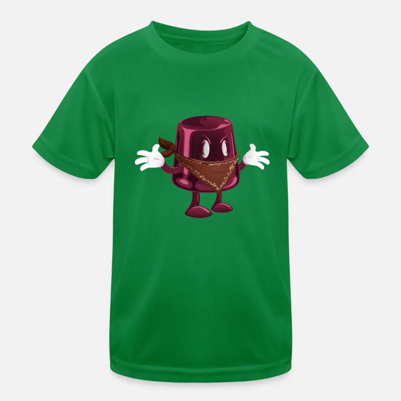 Ein Eimer mit Armen und Beinen Kinder Funktions-T-Shirt