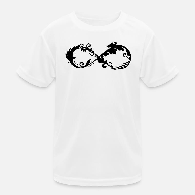 Symbol der Unendlichkeit Kinder Funktions-T-Shirt