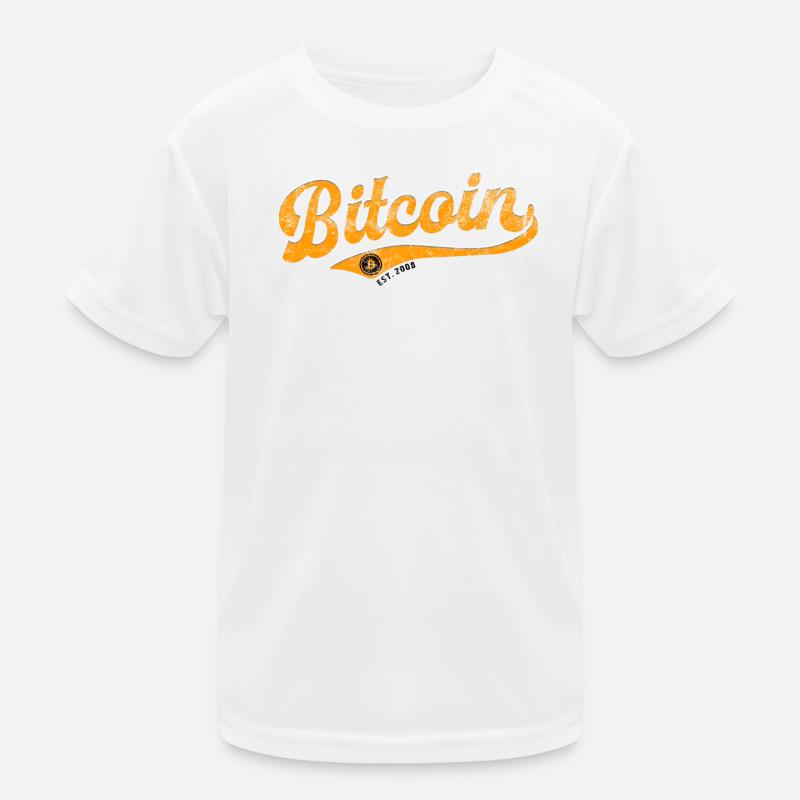 Bitcoin - the future has begun - Est. 2008 Kids Functional T-Shirt