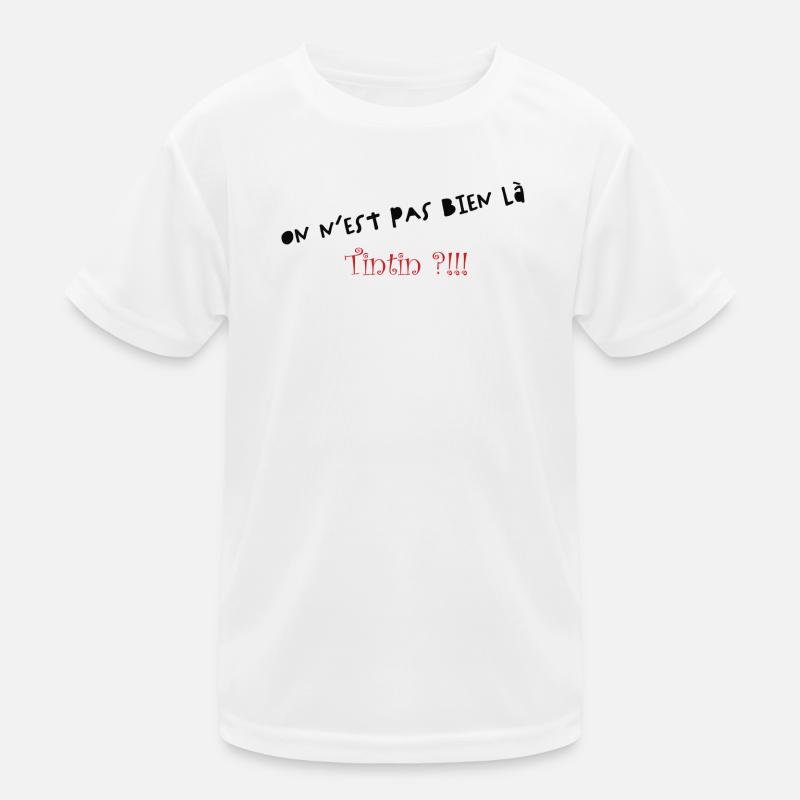 We're not here Kids Functional T-Shirt