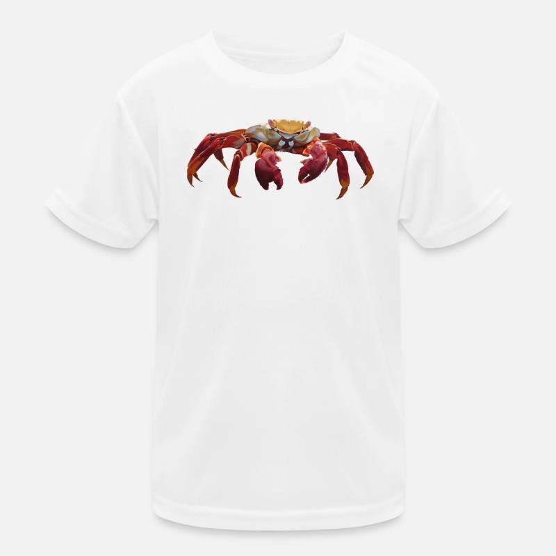 Krabbe Kinder Funktions-T-Shirt