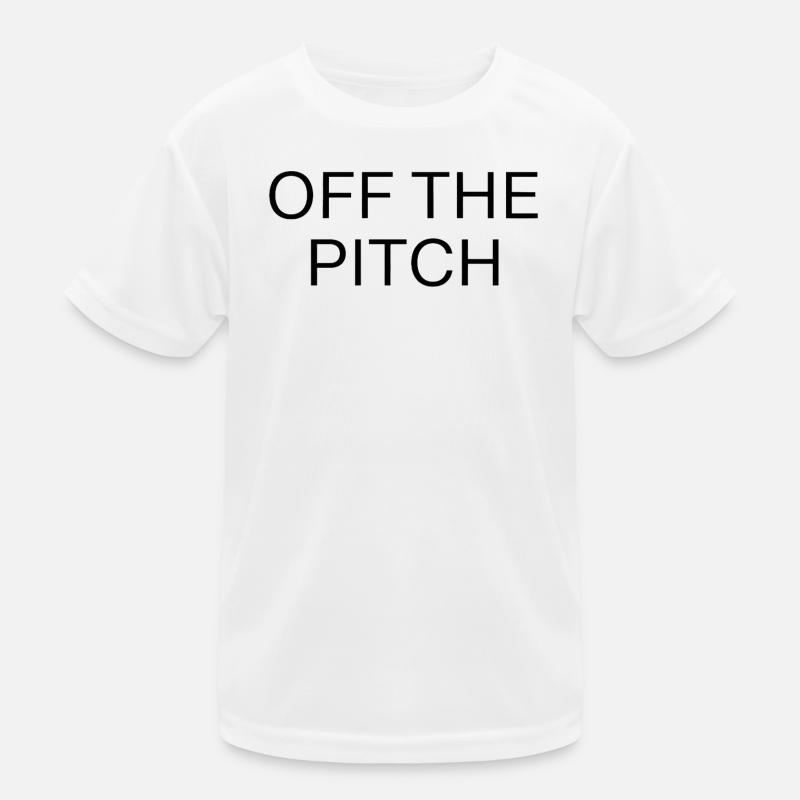 Aperçu typographique hors terrain T-shirt sport Enfant