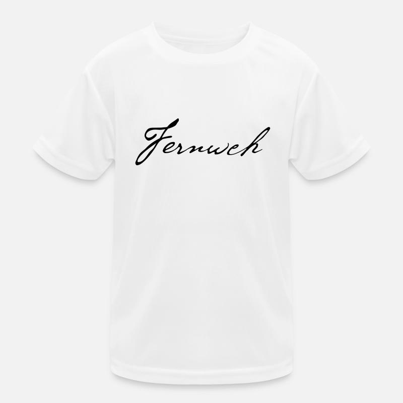 Fernweh Kinder Funktions-T-Shirt