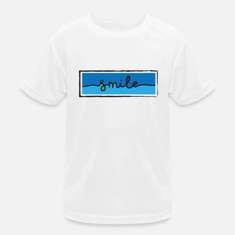 Smile Kinder Funktions-T-Shirt