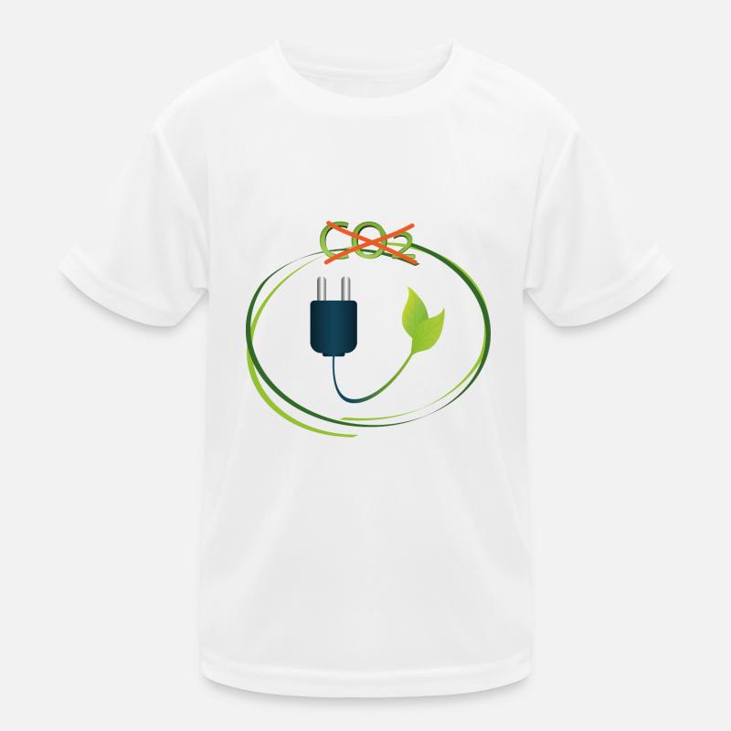 Ohne CO2 Kinder Funktions-T-Shirt