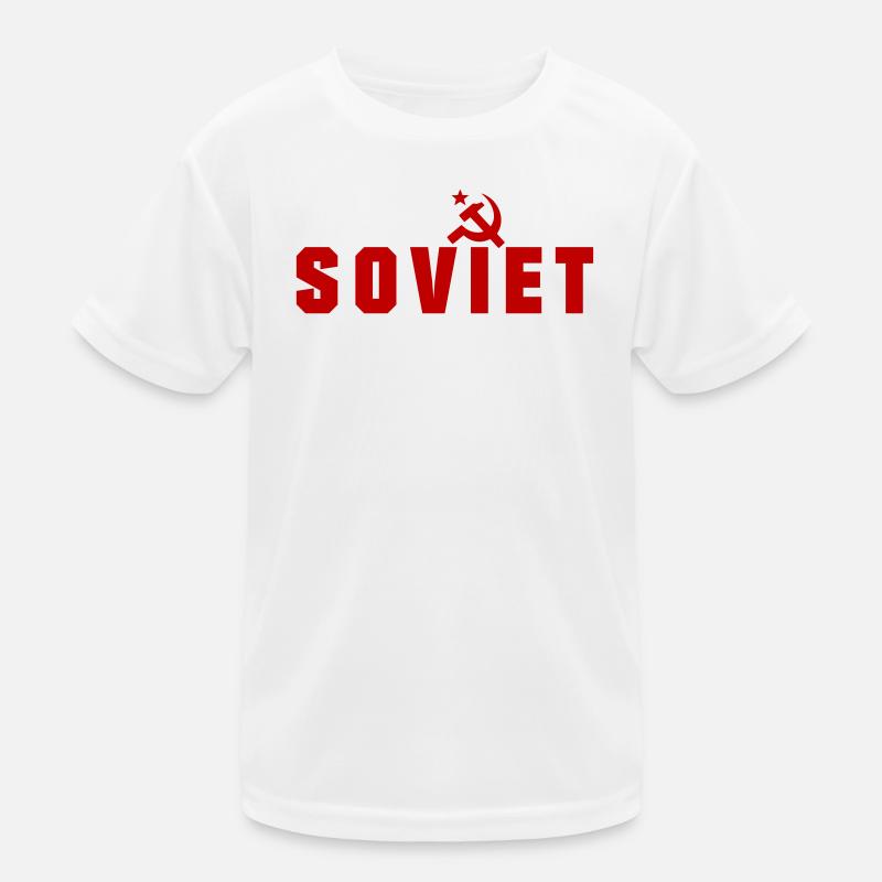 Soviet - Russia Kids Functional T-Shirt