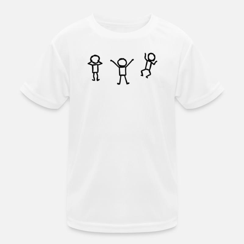Three happy prostitutes in motion Kids Functional T-Shirt