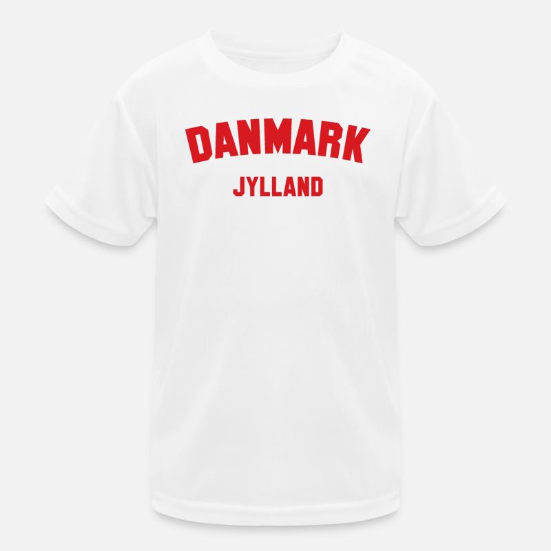 JYLLAND Danemark Dänemark T-shirt sport Enfant
