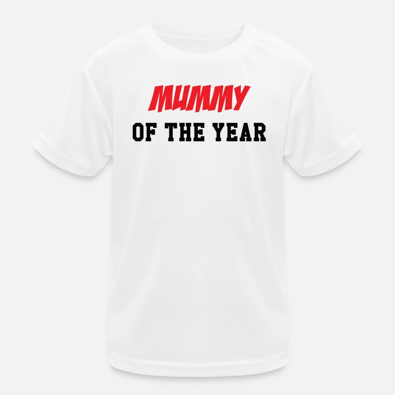 Mama des Jahres - Muttertag Kinder Funktions-T-Shirt