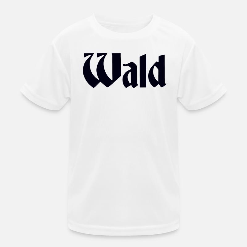 Wald Kinder Funktions-T-Shirt