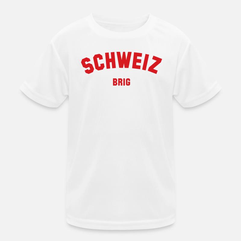 BRIG Suisse Suisse T-shirt sport Enfant