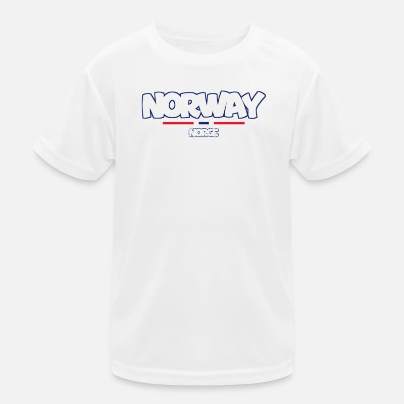 Norway - Norge - Norway - Flag - Scandinavia Kids Functional T-Shirt