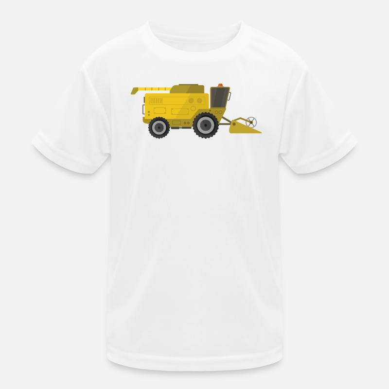 Combine harvester Kids Functional T-Shirt