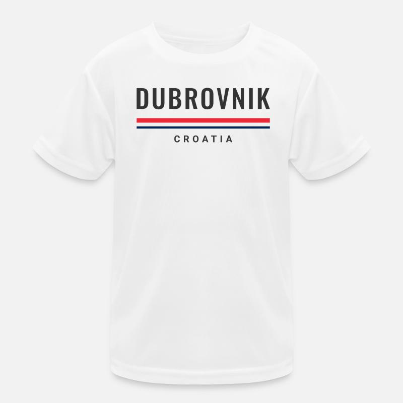 Ville de Dubrovnik, Croatie T-shirt sport Enfant