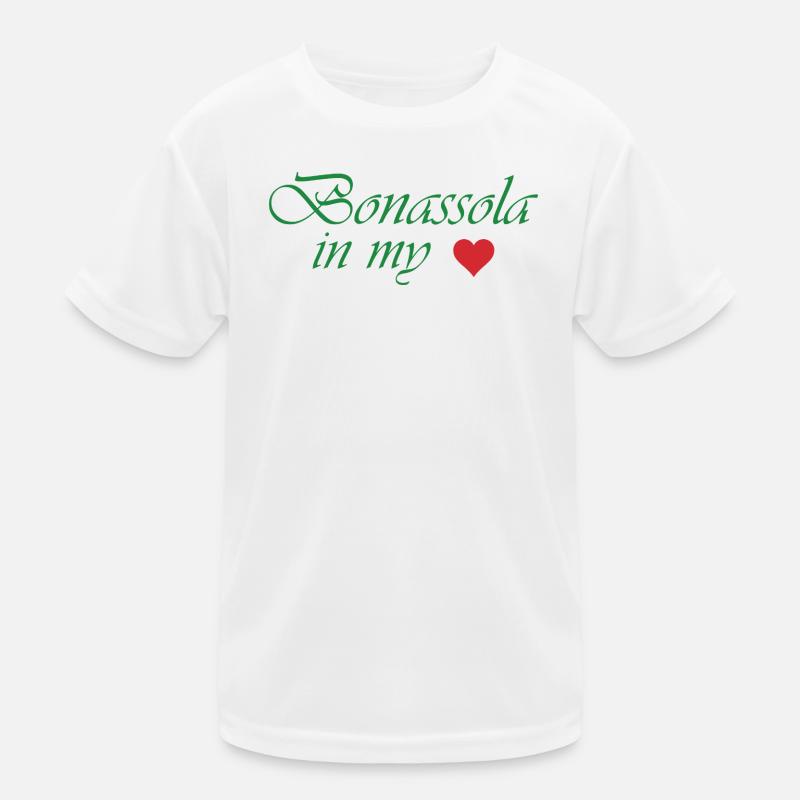 Bonassola in My Heart Kids Functional T-Shirt