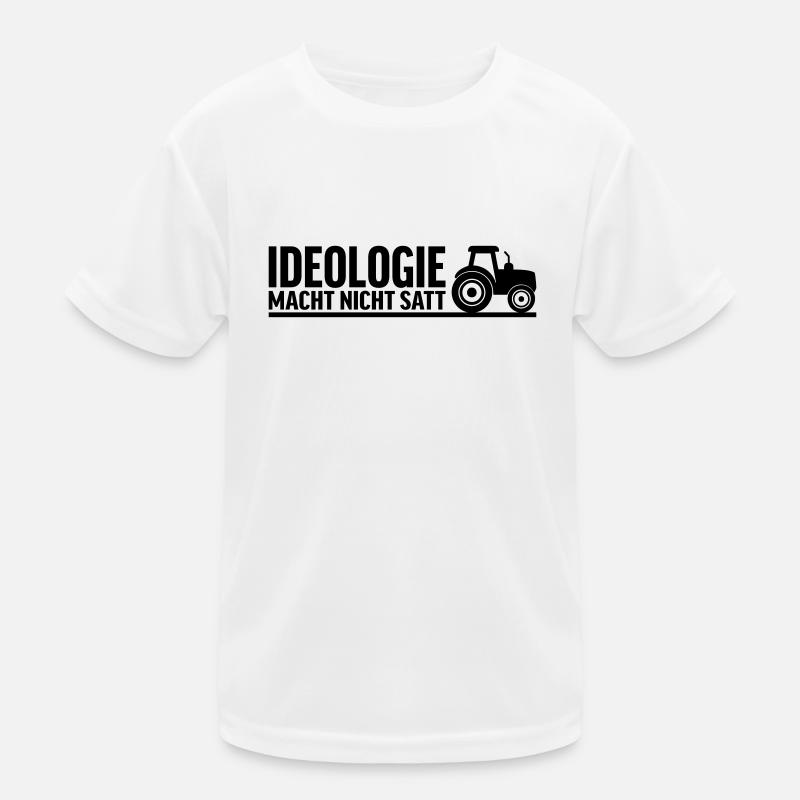 L’idéologie ne vous remplit pas T-shirt sport Enfant