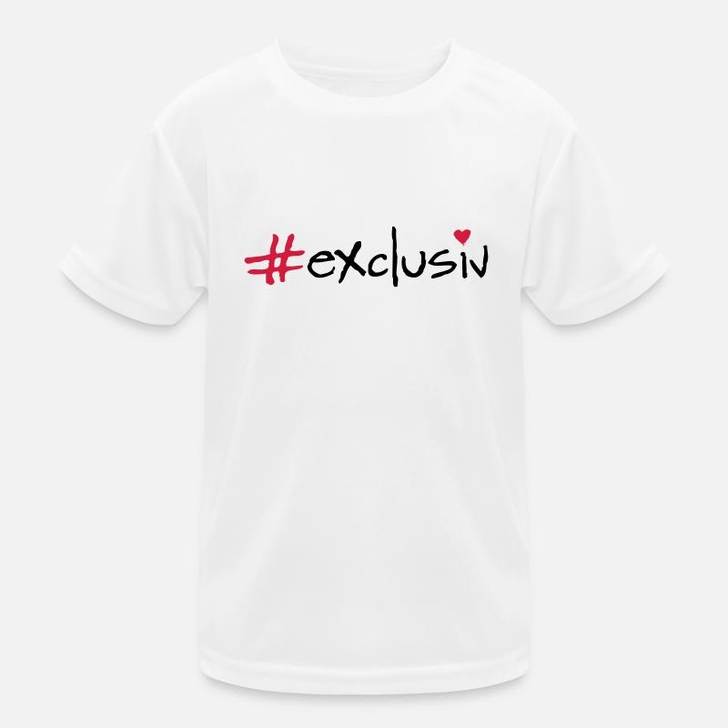 exclusiv Kinder Funktions-T-Shirt
