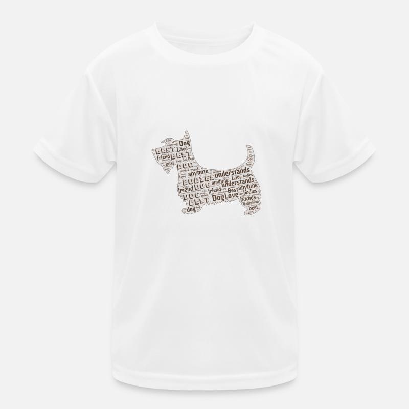 Hunde Sprüche Kinder Funktions-T-Shirt