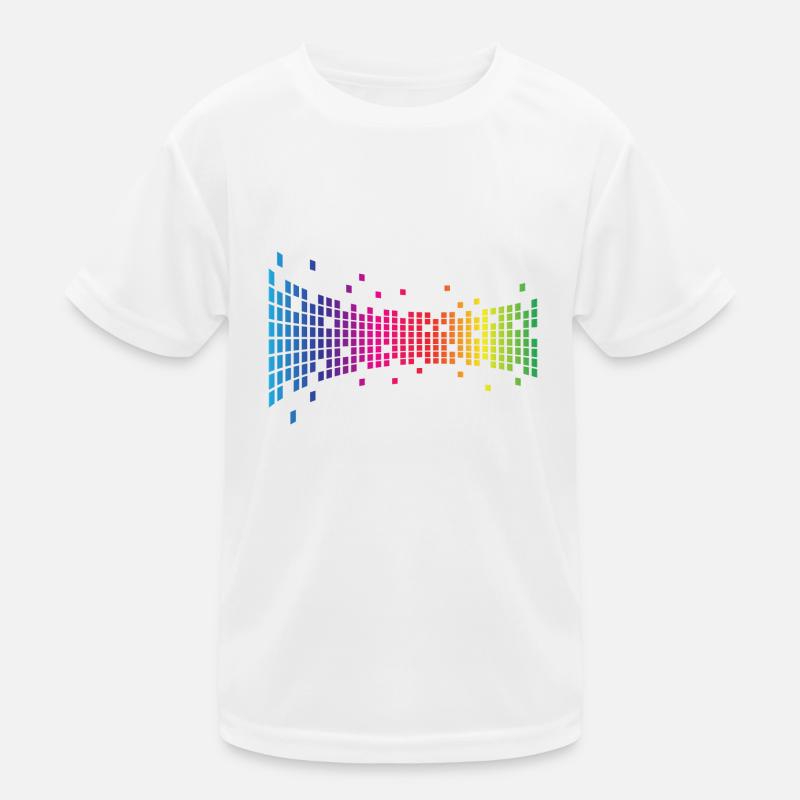 Abstract 90s Kids Functional T-Shirt