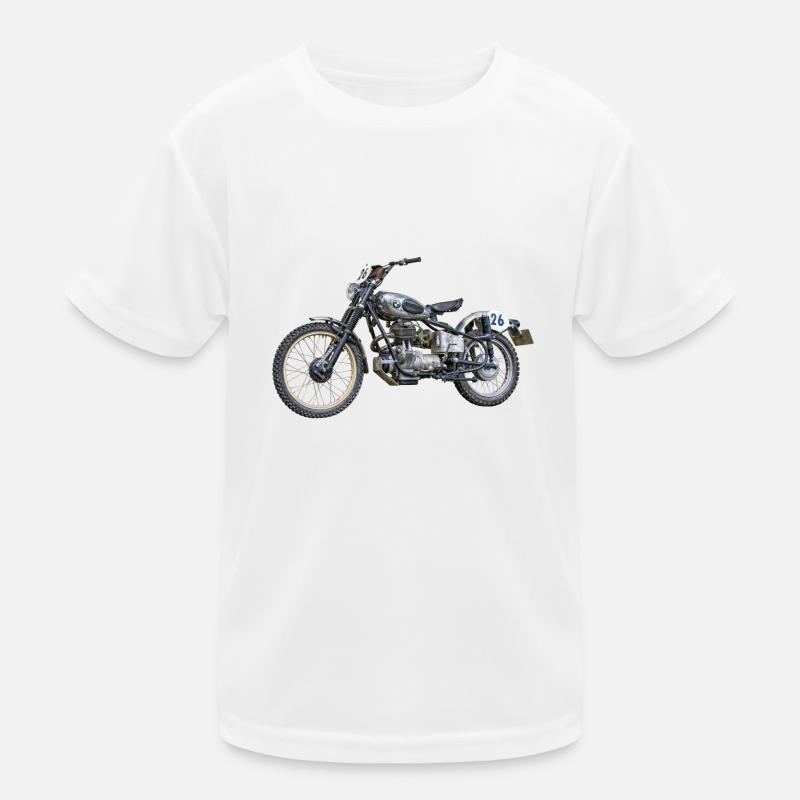 moto T-shirt sport Enfant