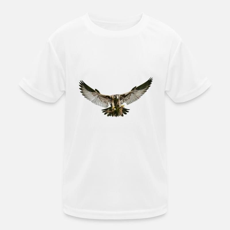 Adler Kinder Funktions-T-Shirt
