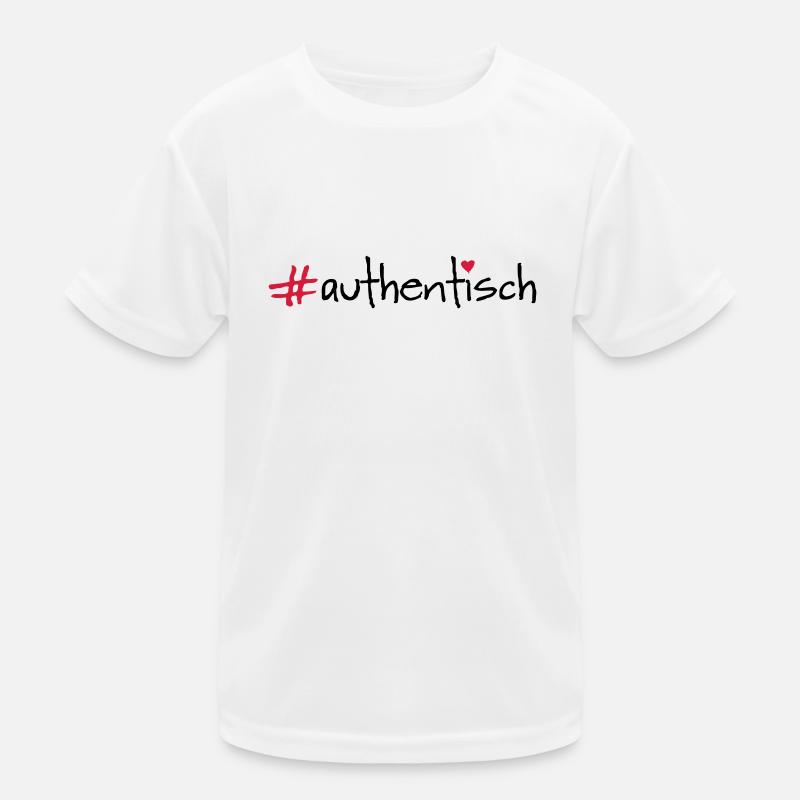 authentisch Kinder Funktions-T-Shirt