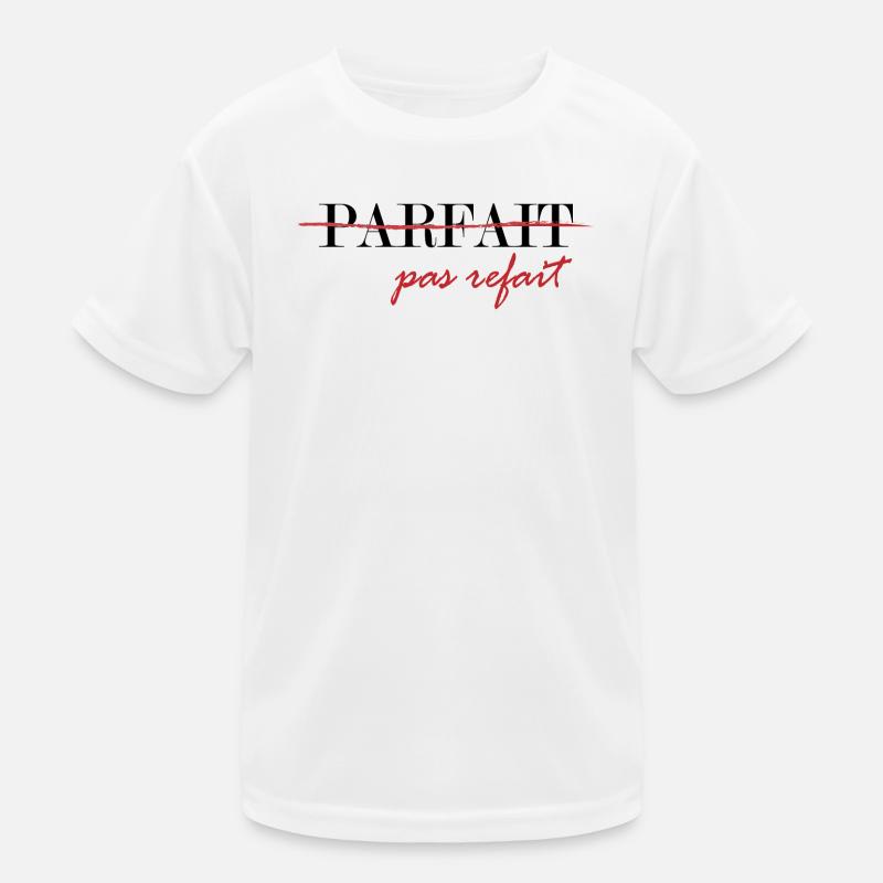 Perfect, not redone (black) Kids Functional T-Shirt