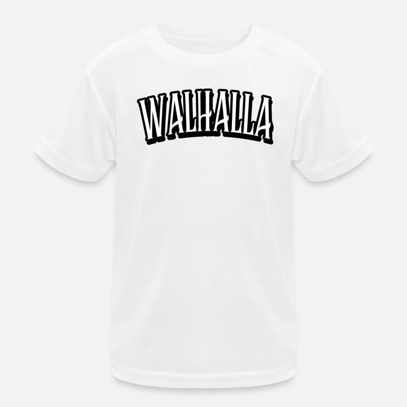 walhalla viking wikinger shirt Kinder Funktions-T-Shirt