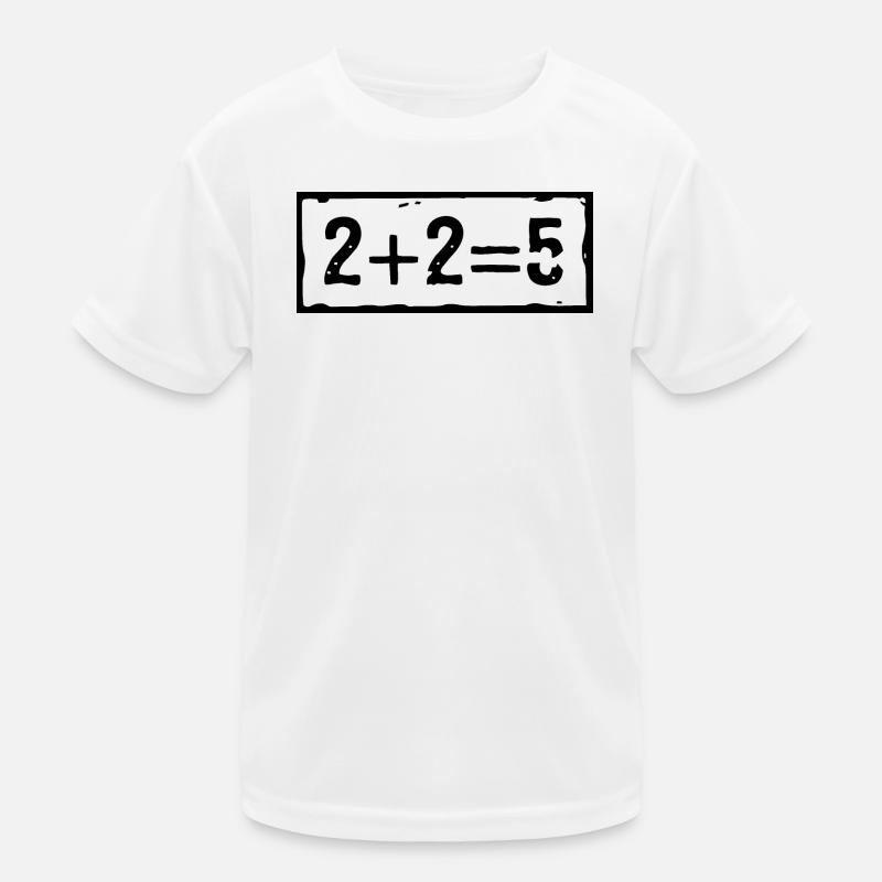2 plus 2 égale 5 T-shirt sport Enfant