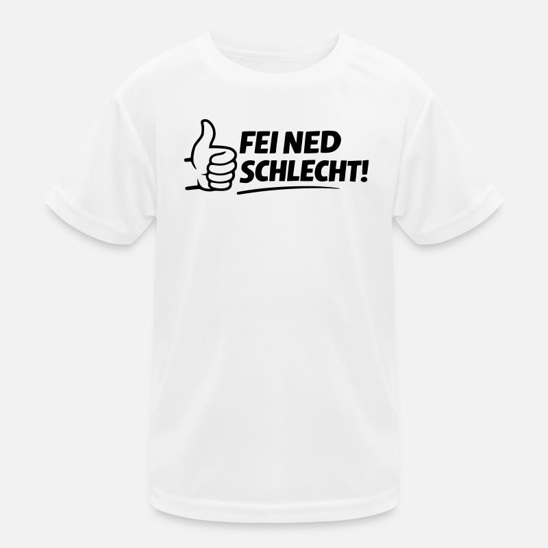 Fei ned schlecht Kinder Funktions-T-Shirt
