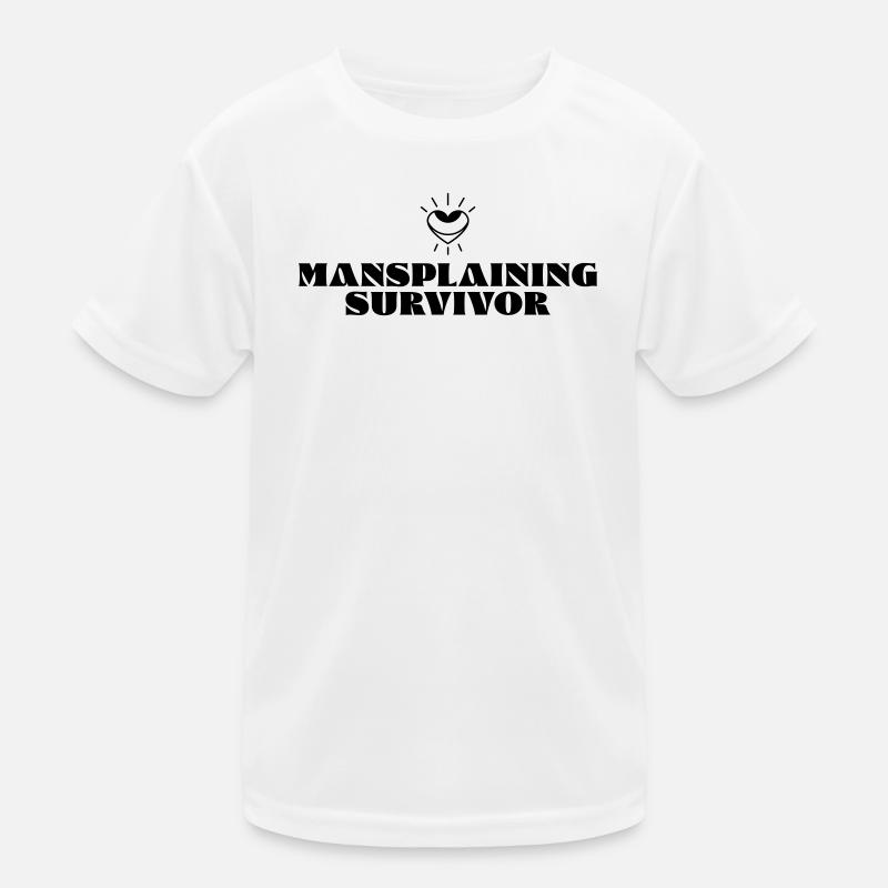 Survivant du Mansplaining T-shirt sport Enfant