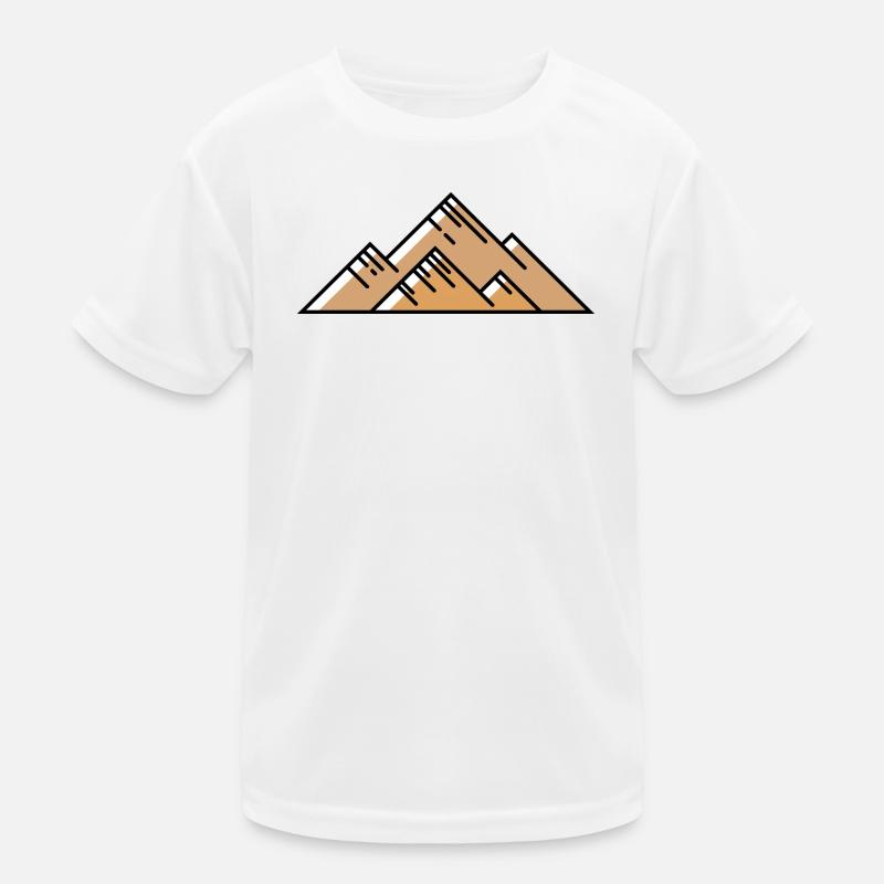 Berge Mountains Kinder Funktions-T-Shirt