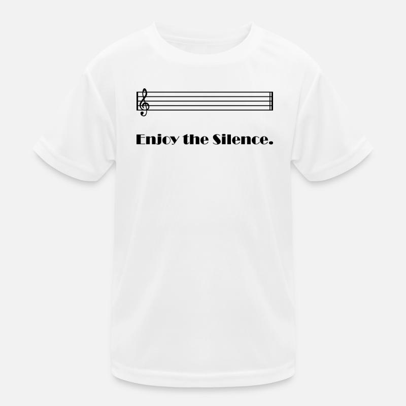 Profitez du silence T-shirt sport Enfant