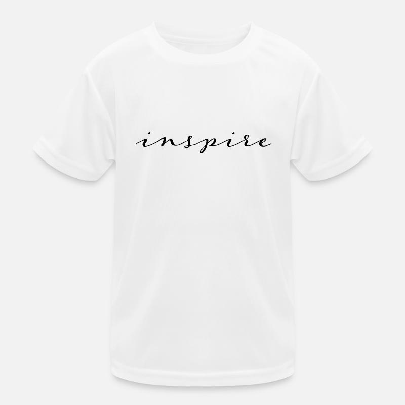 Inspirer T-shirt sport Enfant